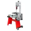 HOLZMANN - BS115 - Scie à Ruban métal sur Socle à Roulettes - Capacité de coupe 110 mm - 230V 550W - 2