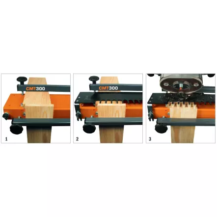 CMT - CMT300 - Gabarit Universel pour Assemblages à Queue d'aronde - Longueur 305 mm