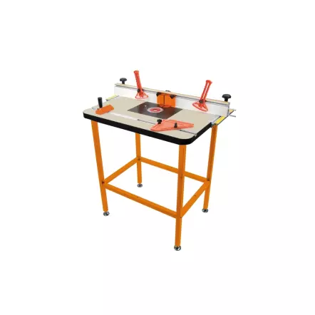 CMT - Table de Fraisage pour défonceuse 800 x 600 mm - Hauteur 900 mm (Avec ou sans défonceuse CMT7E)
