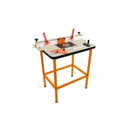 CMT - Table de Fraisage pour défonceuse 800 x 600 mm - Hauteur 900 mm (Avec ou sans défonceuse CMT7E)