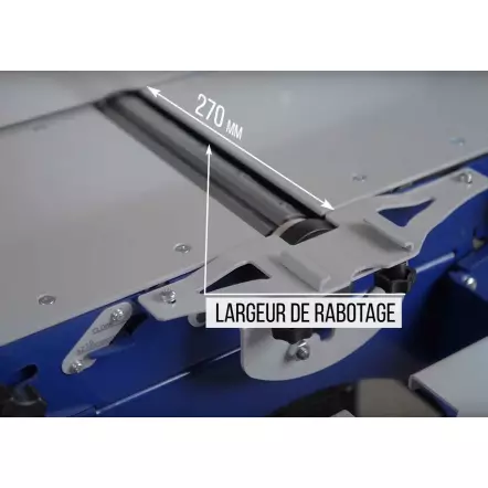 BELMASH - SDM2500 - Scie Dégauchisseuse Fraiseuse Combinée - Largeur de passe 270 mm - Hauteur de coupe 117 mm