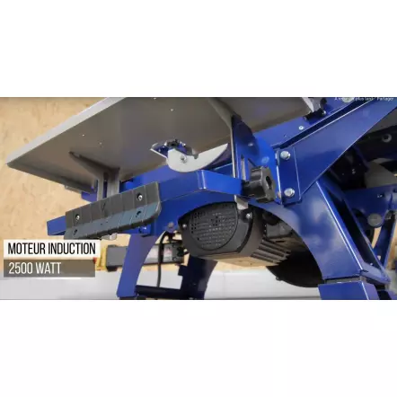 BELMASH - SDM2500 - Scie Dégauchisseuse Fraiseuse Combinée - Largeur de passe 270 mm - Hauteur de coupe 117 mm