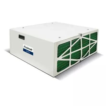 HOLZKRAFT - LFS 301-3 - Système de Filtration et de Purification d'Air - 300W - Débit Max. 1675 m3/heure