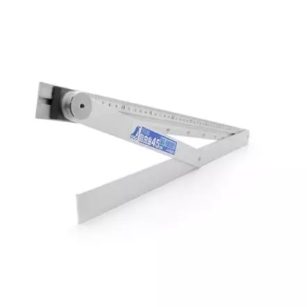 SHINWA - Fausse équerre coulissante aluminium - 300, 450 ou 600 mm