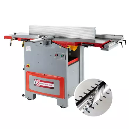 HOB305PROSMW2 - Raboteuse-Dégauchisseuse 305 mm avec Arbre Hélicoïdal - 230V 2200 W