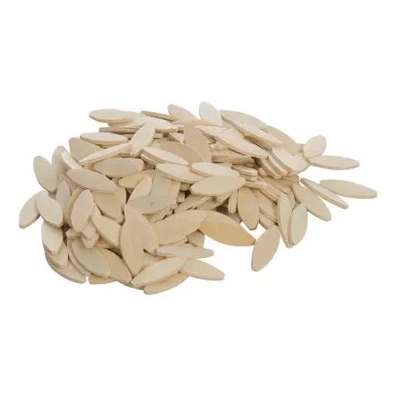 SILVERLINE - Sachet de 200 Lamelles en Bois pour fraiseuses - Différentes dimensions disponibles