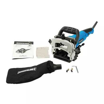 SILVERLINE - Fraiseuse Lamelleuse Lamello 900 W - Profondeur de coupe 19 mm