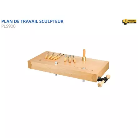 ÉTABLIS FRANÇOIS - PLS900 Plan de travail pour sculpteur