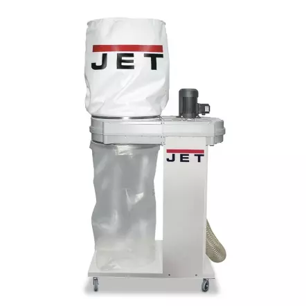 JET - DC-1800-T Système d'aspiration 400V, 1.5kW, volume d'air 1800 m3/h - capacité 175 L