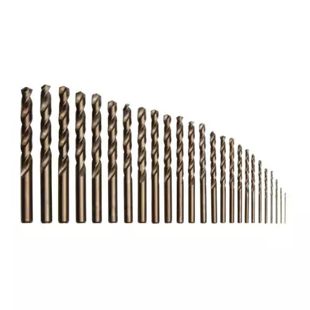 OPTIMUM - Pack D33 Pro - Perceuse à Métaux d'atelier avec étau et coffret de 25 forets - 230V ou 400V - 1100 W