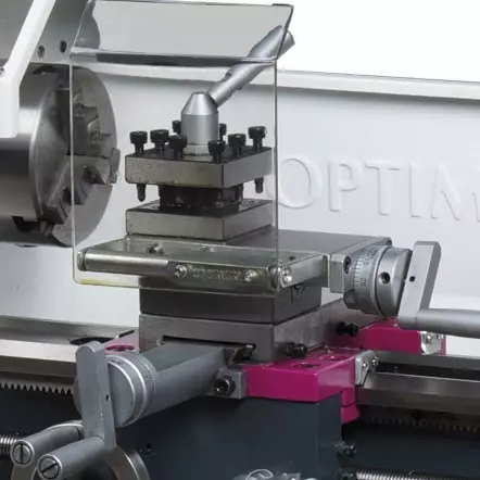 OPTIMUM - TU 2004 V - Tour à Métaux compact 300 mm avec vitesse variable Haute Qualité