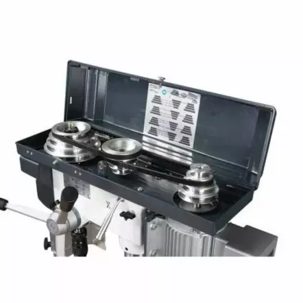OPTIMUM - Pack D33 Pro - Perceuse à Métaux d'atelier avec étau et coffret de 25 forets - 230V ou 400V - 1100 W