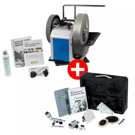 Pack Tournage - Affûteuse Tormek T8 + TNT-808 Kit du tourneur sur bois  - TORMEK
