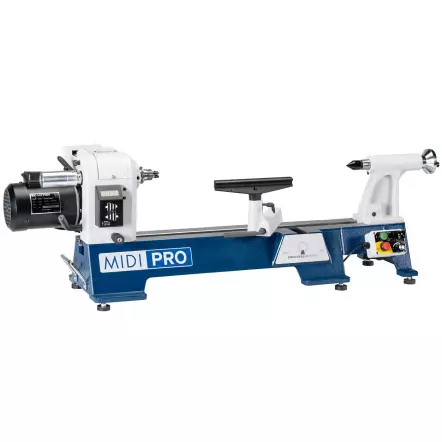 MIDI PRO - Tour à Bois Modulaire 450 mm avec poupée principale pivotante et mobile - 735 W