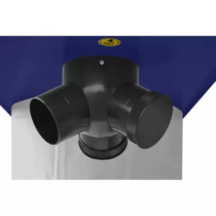 CORMAK - FM340 - Aspirateur à Copeaux 3200 m3/heure - 190 Litres - 1500 W - 230 ou 400 V