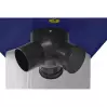 CORMAK - FM340 - Aspirateur à Copeaux 3200 m3/heure - 190 Litres - 1500 W - 230 ou 400 V - 4