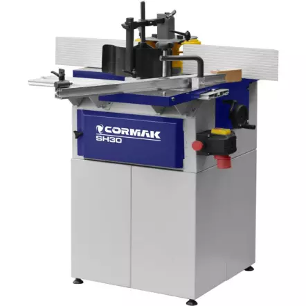 CORMAK - SH30 - Mini Toupie d'atelier 3 vitesses avec arbre interchangeable - Puissance 1500 W