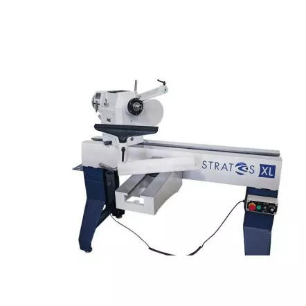DRECHSELMEISTER - STRATOS XL - Tour à Bois d'atelier 780 mm avec tête pivotante et variateur de fréquence - 2200 W
