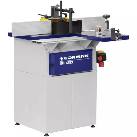 CORMAK - SH30 - Mini Toupie d'atelier 3 vitesses avec arbre interchangeable - Puissance 1500 W