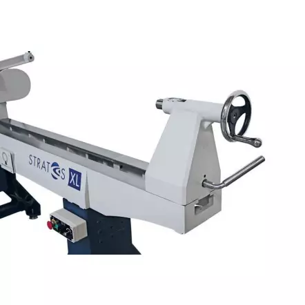 DRECHSELMEISTER - STRATOS XL - Tour à Bois d'atelier 780 mm avec tête pivotante et variateur de fréquence - 2200 W