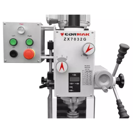 ZX7032G - Fraiseuse Perceuse 32-63 mm - Puissance 900 W - 230 V ou 400 V