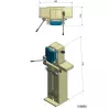 KSM30CE - Mortaiseuse à Chaîne d'Atelier - Profondeur de coupe 160 mm - 1500W - 400V - 3