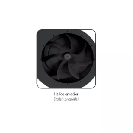 ASP152T - Aspirateur à copeaux 150L 400V 1500W - 2CV 2950 t/min 1344 m³/h