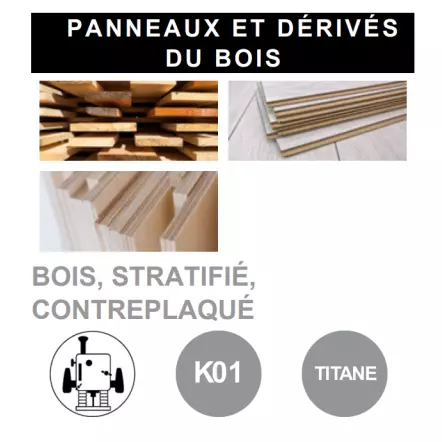 Foret hélicoïdal acier - HSS Bois