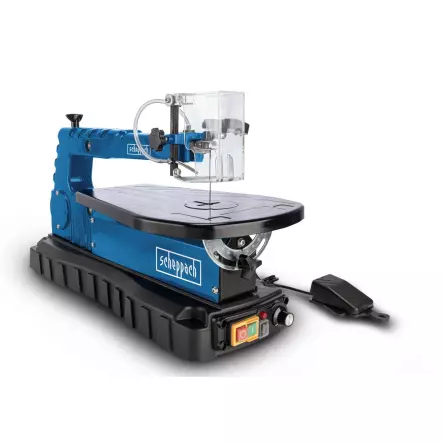 SCHEPPACH - DECO-SWITCH - Scie à chantourner avec pédale de variation de vitesse - Puissance 90 W