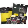 ATI - Disque fibre Ø180mm pour le bois et métal en Grain de 36, 80 et 120 - 2