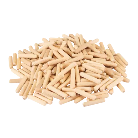 SILVERLINE - Chevilles en bois de bouleau pour fraiseuse (200 pcs) - Différentes dimensions disponibles