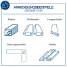 HS254 - Scie circulaire sur table 2200 W - Hauteur de coupe de 85 mm, démarrage progressif et extension de table incluse - 5