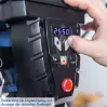 TBM300 Vario - Perceuse d'établi 230V 750W - Mandrin 1,0–16 mm - Profondeur de perçage 80 mm - Vitesse variable 450–2580 tr/min - Écran LCD - LED et laser - 3