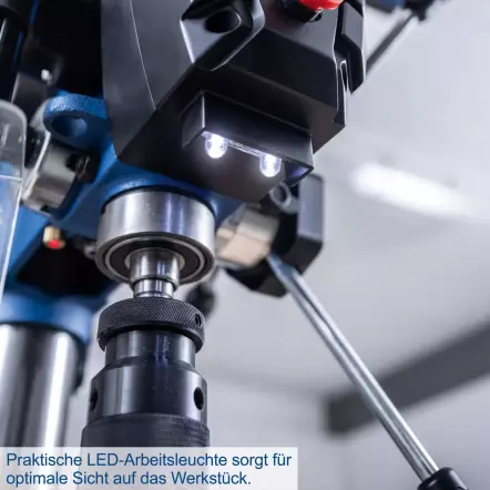 TBM300 Vario - Perceuse d'établi 230V 750W - Mandrin 1,0–16 mm - Profondeur de perçage 80 mm - Vitesse variable 450–2580 tr/min - Écran LCD - LED et laser