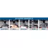 TBM300 Vario - Perceuse d'établi 230V 750W - Mandrin 1,0–16 mm - Profondeur de perçage 80 mm - Vitesse variable 450–2580 tr/min - Écran LCD - LED et laser - 4