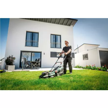 METABO - RM 36-18 LTX BL 36 - Tondeuse sans fil largeur de coupe 36 cm - 5 hauteurs de coupe - 18 V