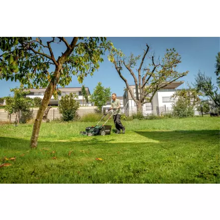 METABO - RM 36-18 LTX BL 46 - Tondeuse à batterie largeur de coupe 46 cm - 7 hauteurs de coupe - 18 V