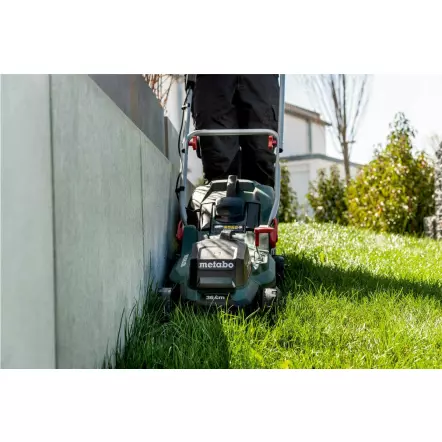 METABO - RM 36-18 LTX BL 36 - Tondeuse sans fil largeur de coupe 36 cm - 5 hauteurs de coupe - 18 V