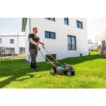 METABO - RM 36-18 LTX BL 36 - Tondeuse sans fil largeur de coupe 36 cm - 5 hauteurs de coupe - 18 V
