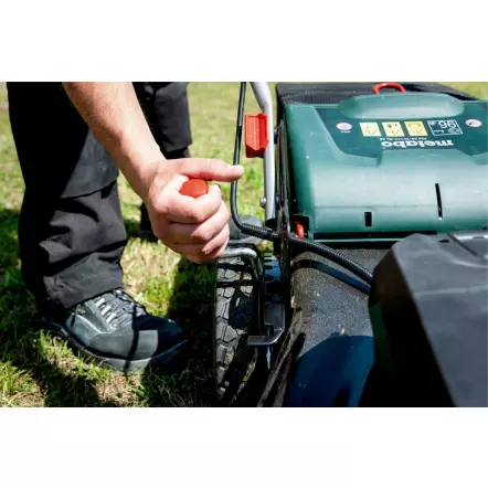 METABO - RM 36-18 LTX BL 46 - Tondeuse à batterie largeur de coupe 46 cm - 7 hauteurs de coupe - 18 V