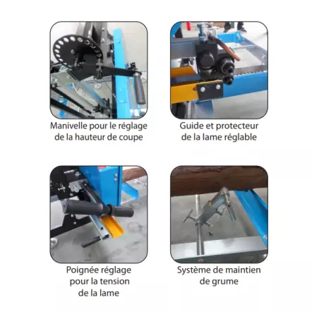 LEMAN-SAG400-Scierie-Mobile-electrique-compacte-230V-Diametre-de-buche-400-mm-Puissance-2200-W-SAG400-1