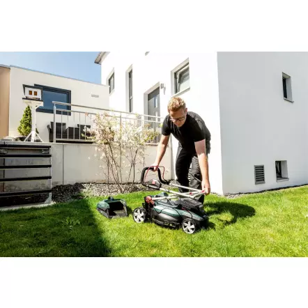 METABO - RM 36-18 LTX BL 36 - Tondeuse sans fil largeur de coupe 36 cm - 5 hauteurs de coupe - 18 V