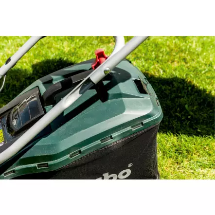 METABO - RM 36-18 LTX BL 36 - Tondeuse sans fil largeur de coupe 36 cm - 5 hauteurs de coupe - 18 V