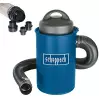 SCHEPPACH - HA1000 Aspirateur Tonneau 50 Litres 183m3/h - 1100 W (avec adaptateurs) - 4