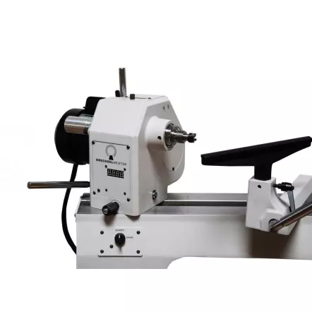TWISTER FU200 - Tour à Bois d'atelier 715 mm avec tête orientable et variateur de fréquence - 1470 W