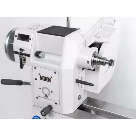 STRATOS FU-230 LV - Tour à Bois d'atelier 955 mm avec tête pivotante et variateur de fréquence - 1470 W