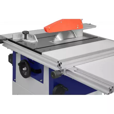 CORMAK - TS250CL - Scie sur table avec Chariot aluminium 1500 mm et rallonge - Hauteur de coupe 80 mm