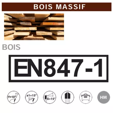 Lame de scies circulaires de mise à format (Séries 326 / 328 / 334) - ø 250 à 400 mm