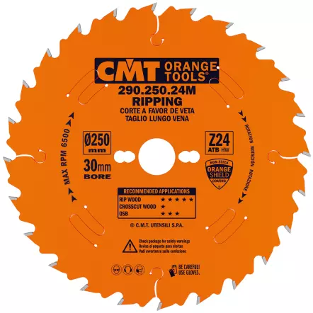Lames circulaires pour coupes en longueur, pour scies portatives