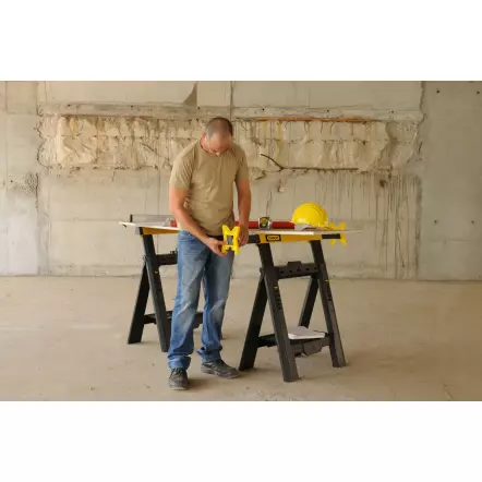 Tréteaux Pliants Réglables STANLEY FATMAX 450kg (Paire)